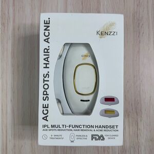 Kenzzi White & Gold IPL Multi-Function Handset for Women